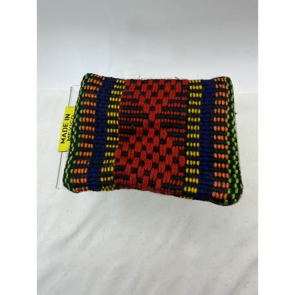 Baja Joe Coin Purse Textile Zipper Pouch Eco-friendly 100% Recycled Fibers